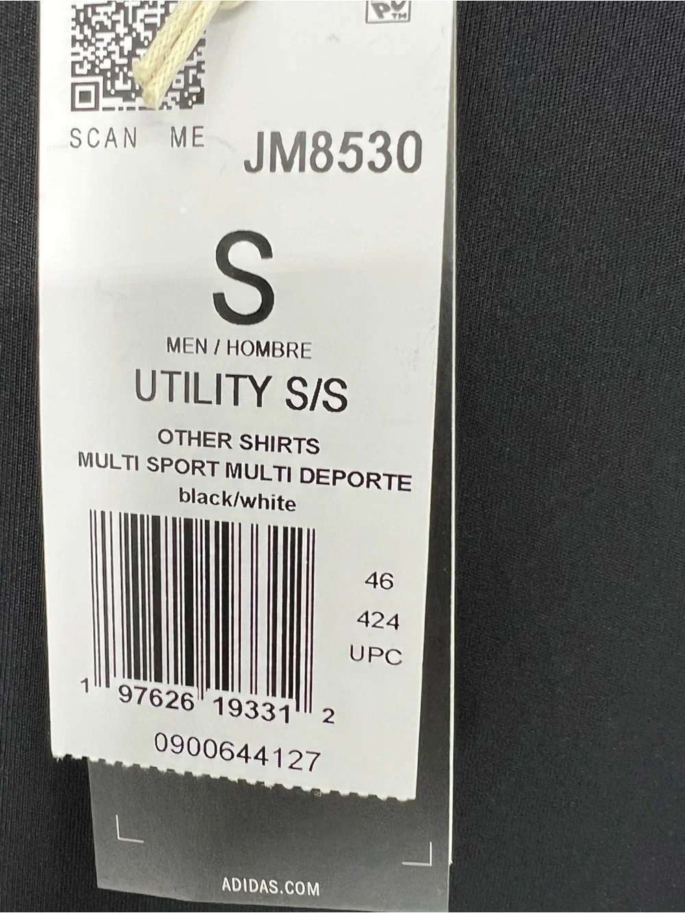 Adidas NWT men’s sport utility t shirt small
